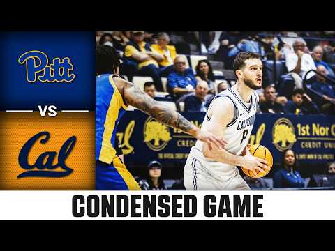 Pitt vs. Cal Condensed Game | 2025-26 ACC Men's Basketball