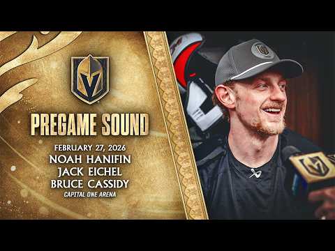 π₯ PREGAME SOUND: Hanifin, Eichel & Cassidy