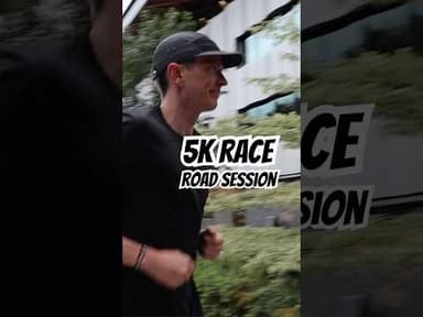 Hard session before a 5k time trial 🏎️ #1500 #5k #threshold #marathon