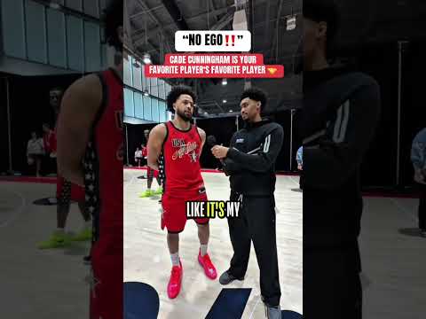 Dylan Harper as the All-Star Player Correspondent got to interview his favorite player. ๐ฅน