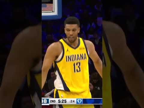 Pascal Siakam to Tony Bradley to Force the Timeout ๐ช