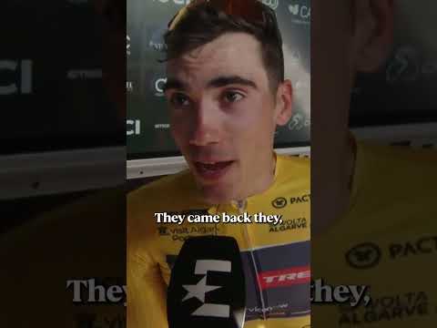 “This win is definitely for them!” 👊 New team, no problems for Juan Ayuso and Lidl-Trek.