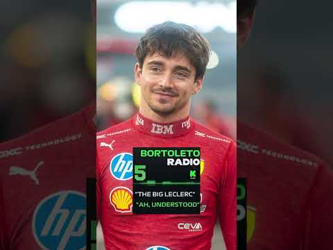 Gabriel Bortoleto understood which Leclerc it was right away 😂
