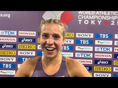 Angelina Napoleon Excited To Thrive Off Tokyo Crowd After Making World Championship 3000mSC Final
