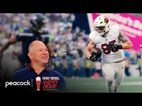 Trey McBride, De’Von Achane thrive in Week 10 | Fantasy Football Happy Hour | NFL on NBC