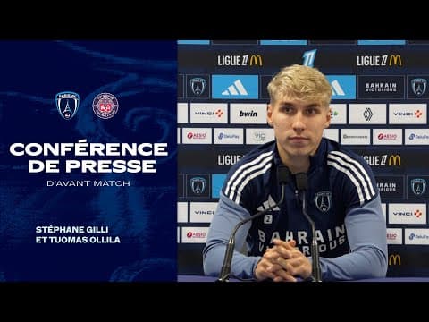 La conférence de presse avant le TFC