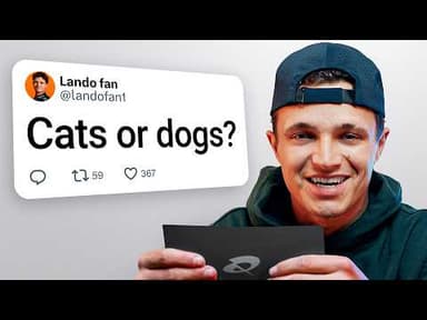 Lando Norris Answers Your Questions!