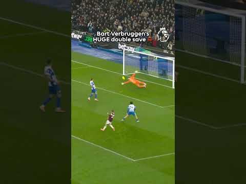 Bart Verbruggen's INCREDIBLE Double Save 😱