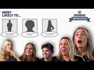 Which Swimmer Would Win a Medal at the Winter Olympics?