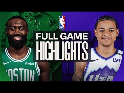 CELTICS at JAZZ | FULL GAME HIGHLIGHTS | December 30, 2025