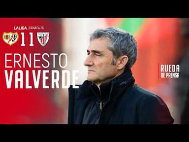 🎙 Ernesto Valverde | post Rayo Vallecano 1-1 Athletic Club | J26 LaLiga EA Sports