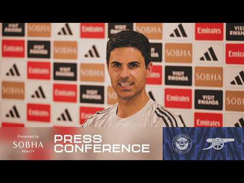 PRESS CONFERENCE | Mikel Arteta on Brentford | Updates on Odegaard, Trossard & Saka