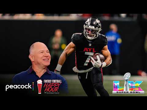 Bijan Robinson, CeeDee Lamb, headline guests on set | Fantasy Football Happy Hour (FULL SHOW)