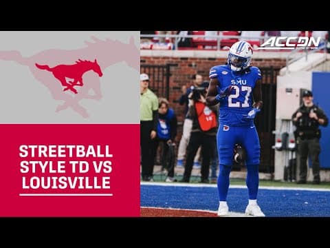 SMU QB Kevin Jennings' Streetball TD