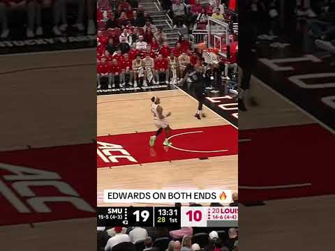 Thatโs why B.J. Edwards leads the ACC in steals ๐ฎโ๐จ #smu #collegebasketball #accbasketball