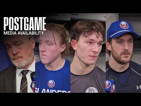 New York Islanders Postgame Availability | NYI 1 at NSH 2 (SO)