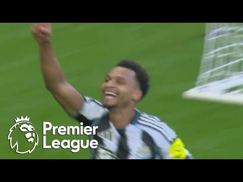 Jacob Murphy picks Calvin Bassey's pocket to give Newcastle 1-0 lead | Premier League | NBC Sports