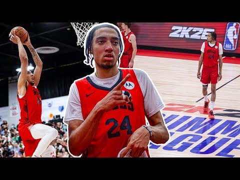 Rookie Noa Essengue's first look at NBA competition đź‘€ 2025 Summer League Chicago Bulls Highlights