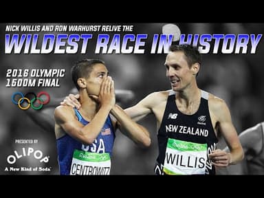 Olympian Nick Willis breaks down the 2016 Olympic 1500m Final - Track React presented by Olipop