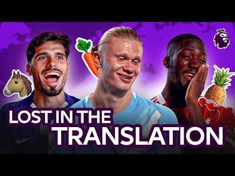 Our Premier League Players React to Bizarre Sayings ๐