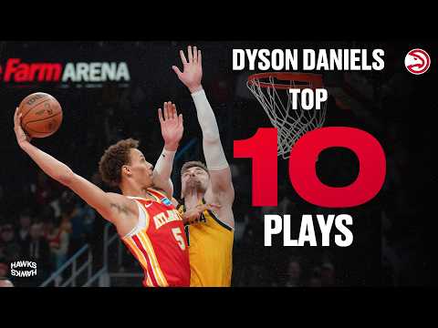 Dyson Daniels Top-10 Plays of January | Atlanta Hawks Highlights
