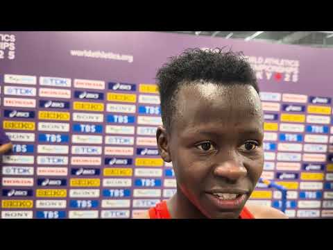 Kenya’s Faith Cherotich after heats of 3000m Steeplechase at Tokyo 2025 World Championships