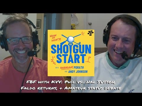 Phil Mickelson’s Ryder Cup feud with Hal Sutton, Amateur status debate, & more | The Shotgun Start