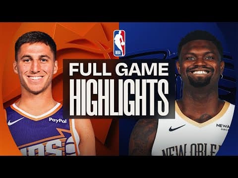 SUNS at PELICANS | FULL GAME HIGHLIGHTS | December 27, 2025