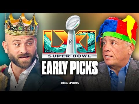Kyle Long and Pete Prisco's EARLY Super Bowl LXI picks, longshot picks and picks to win NFL MVP