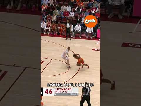 Instant offense off the bench from Nick Davidson🔥 #clemson #collegebasketball #accbasketball #cbb