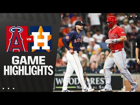 Angels vs. Astros Game Highlights (8/31/25) | MLB Highlights