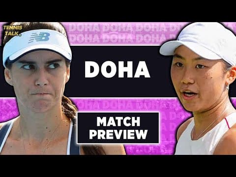 Cirstea vs Tjen | WTA Doha 2026 | Tennis Talk Preview