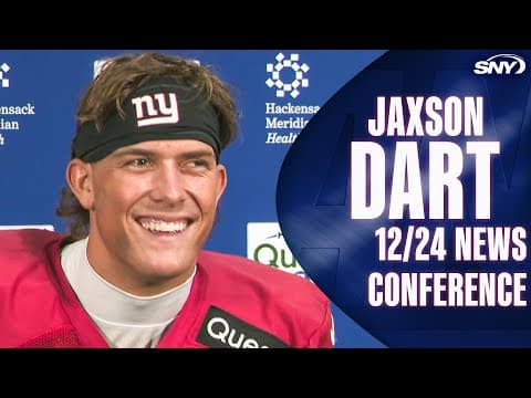 Jaxson Dart talks bouncing back from struggles vs Vikings