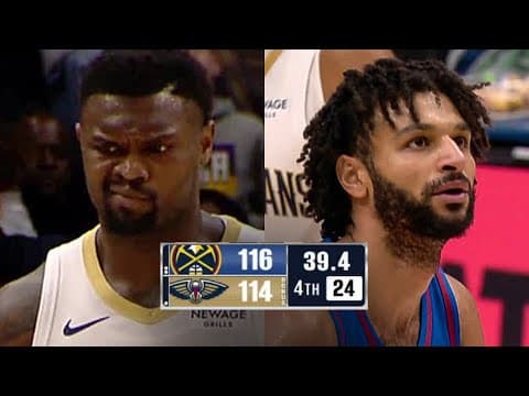 Final 3:58 WILD ENDING Pelicans vs Nuggets | January 13, 2026