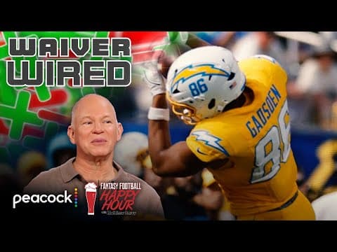 Oronde Gadsden II, Cade Otton lead Week 8 waiver wire TEs | Fantasy Football Happy Hour | NFL on NBC
