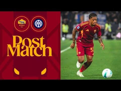 LEON BAILEY | POST MATCH INTERVIEW | ROMA-INTER