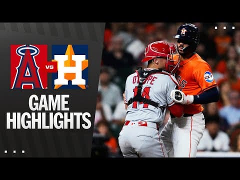 Angels vs. Astros Game Highlights (8/29/25) | MLB Highlights