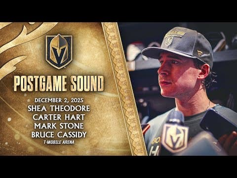 π₯ POSTGAME SOUND: Theodore, Hart, Stone & Cassidy
