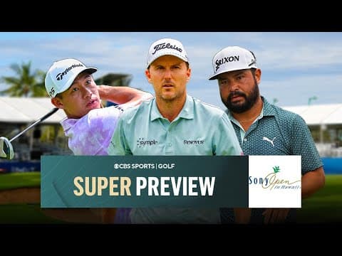 2026 Sony Open Super Preview: Course Breakdown, Predictions & Best Bets | 2026 PGA Tour season