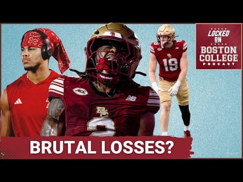 TRANSFER PORTAL CHAOS: Turbo Richard, Reed Harris Headline Black Monday MASS EXODUS—Can BC RECOVER?