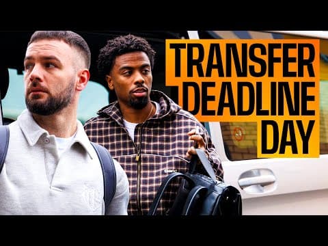 Adam Armstrong and Angel Gomes sign for Wolves | Behind the scenes on deadline day!