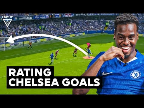 'THAT IS A MAD FINISH!' 🤯 Jamie Gittens ranks PL goals scored by iconic Chelsea No.11's