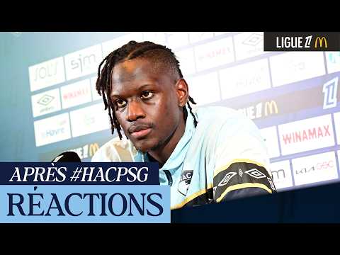 💬 Après HAC - Paris SG (0-1), réactions de Mory Diaw
