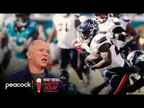 Houston Texans' Nick Chubb a risky Week 4 RB option | Fantasy Football Happy Hour | NFL on NBC