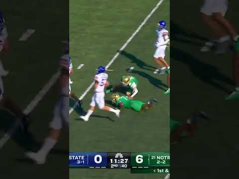 CJ Carr can move too 👀