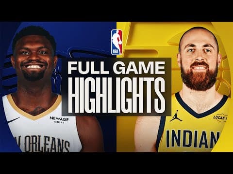 PELICANS at PACERS | FULL GAME HIGHLIGHTS | January 16, 2026
