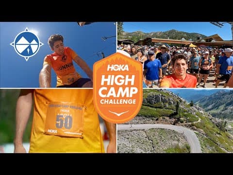 Connor's First Trail Race (1800 ft Vert in 3 miles!) | Running The HOKA High Camp Challenge