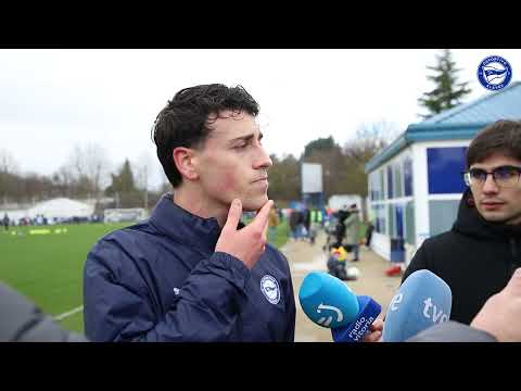 Antonio Blanco: "Vemos la ilusión que hay en la ciudad" | Deportivo Alavés