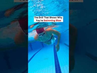 Give me 50 meters of this drill and I’ll tell you exactly what’s holding your stroke back.