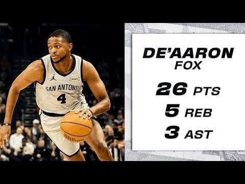 De’Aaron Fox in Rhythm!